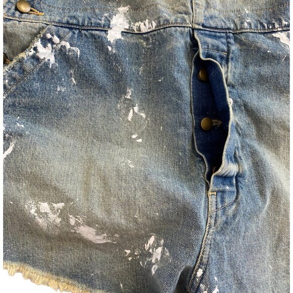 The GREAT Painted Shortalls NWOT - Picture 5 of 16